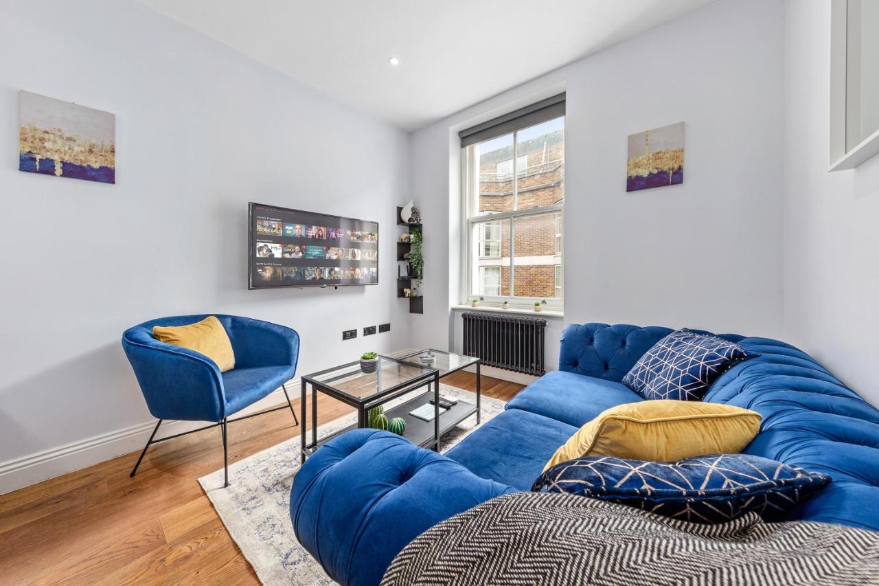 Stylish 2 Bedroom Apartment In Westminster Sleeps 5 With Ac Londra Dış mekan fotoğraf