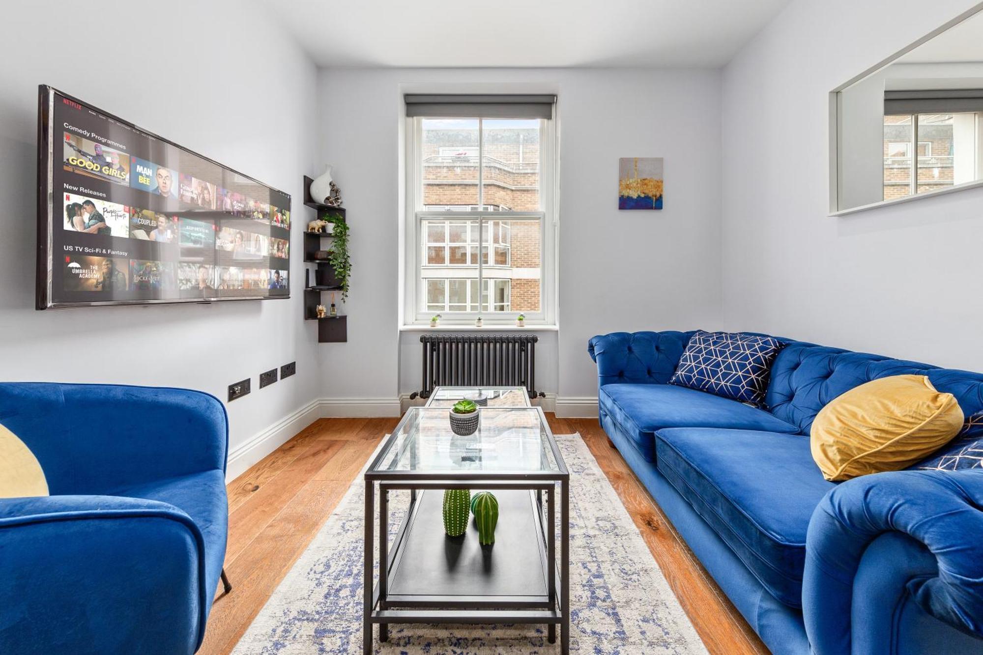 Stylish 2 Bedroom Apartment In Westminster Sleeps 5 With Ac Londra Dış mekan fotoğraf