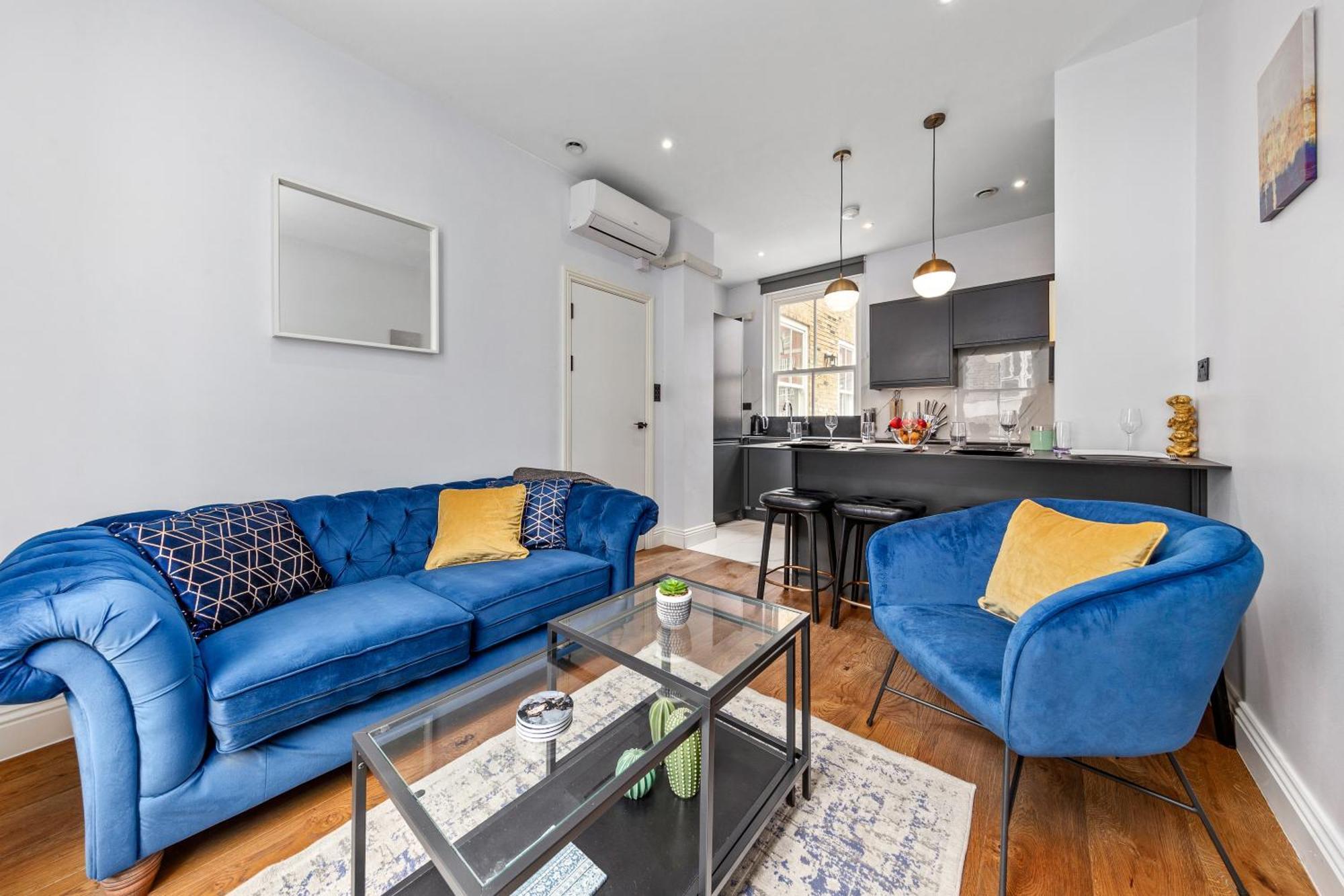 Stylish 2 Bedroom Apartment In Westminster Sleeps 5 With Ac Londra Dış mekan fotoğraf